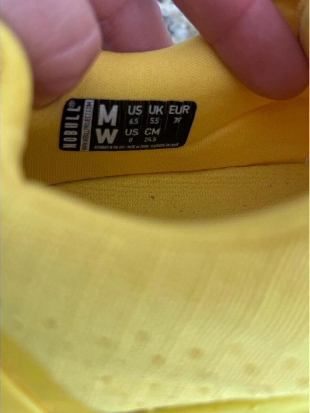 NOBULL Yellow Runner Sneakers - Picture 4 of 4